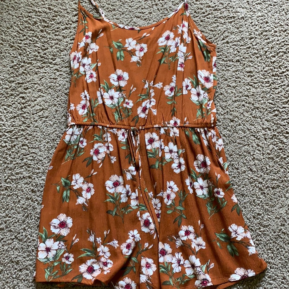 Brown romper